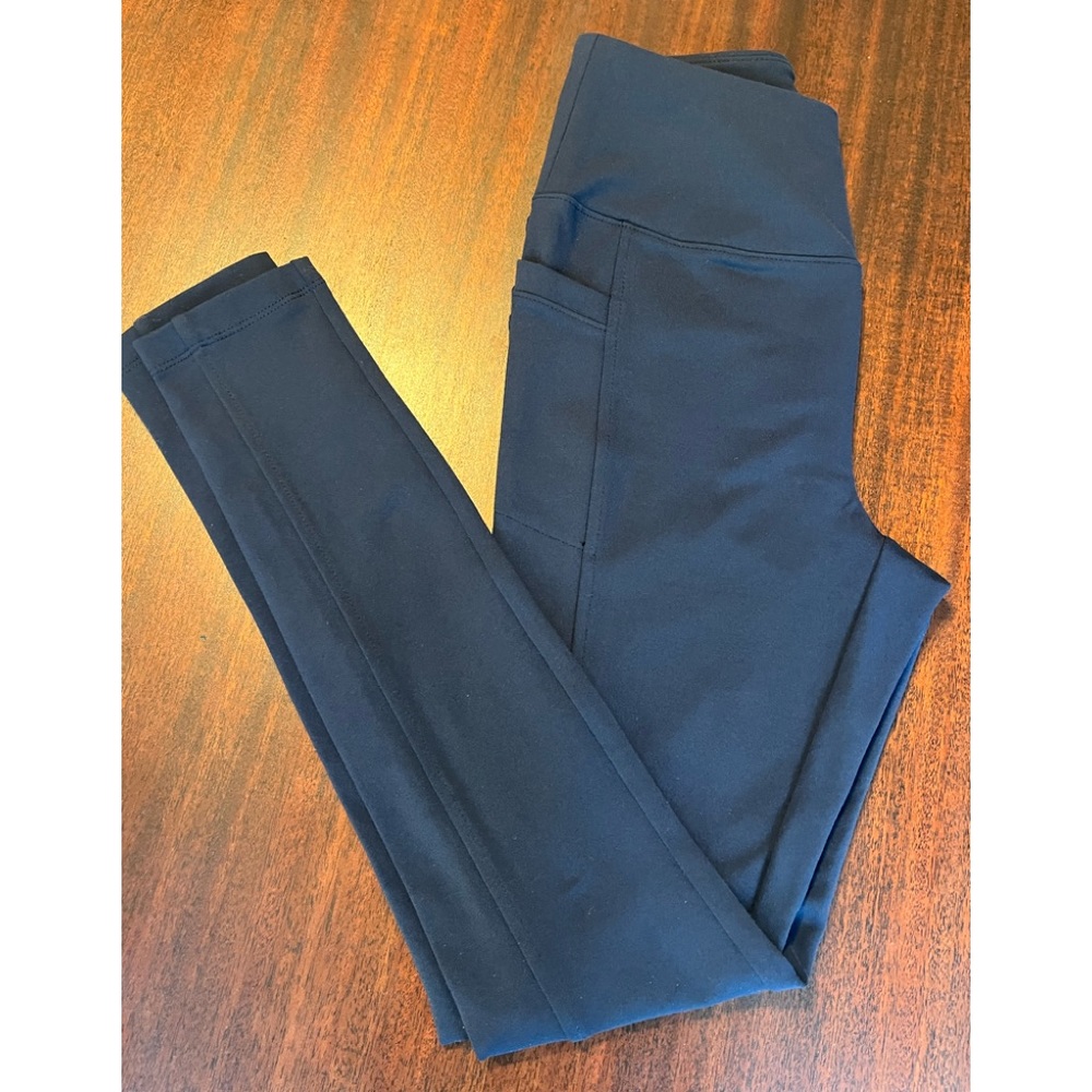 Talbots pocket leggings, Navy Petite